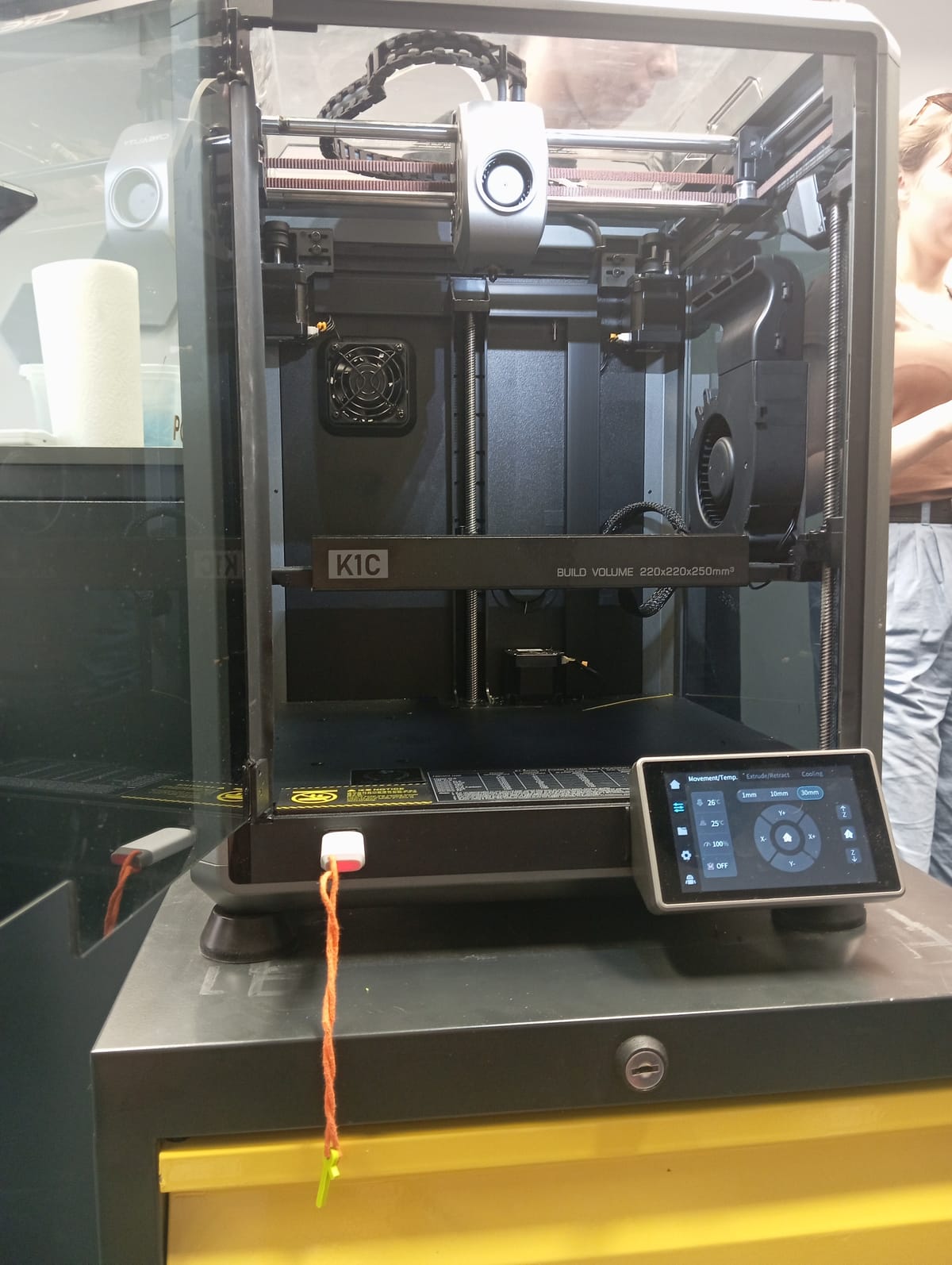 Praktyka - pierwsze dotknięcie drukarki