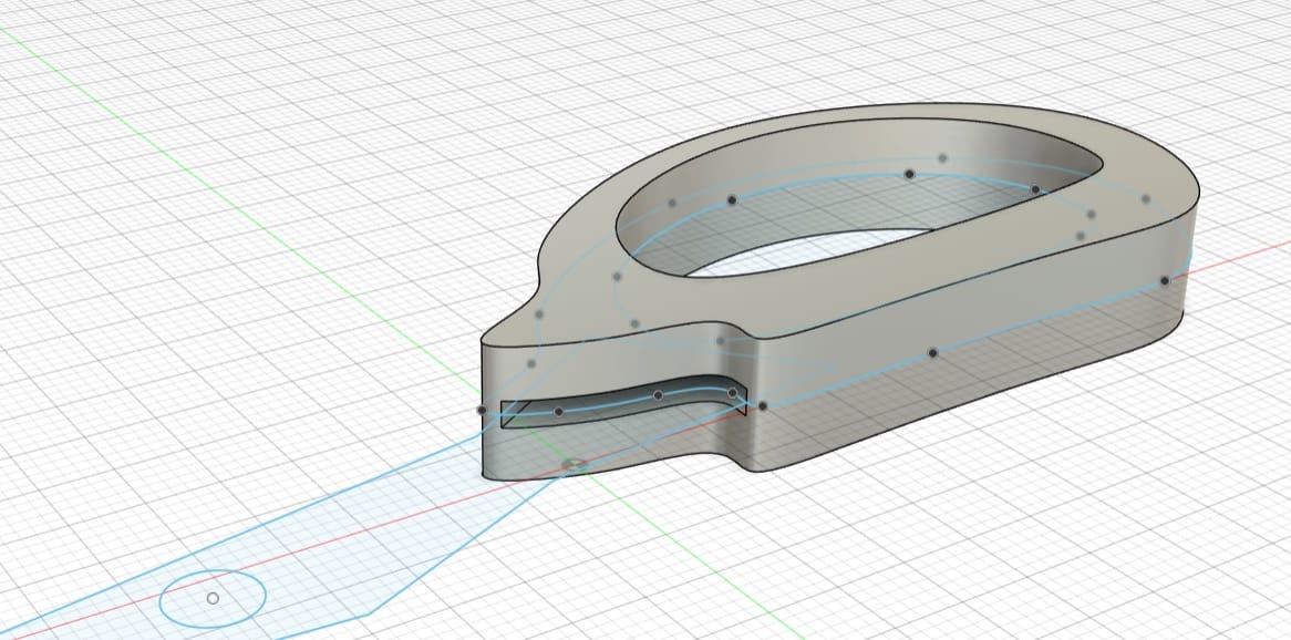 scissors handle