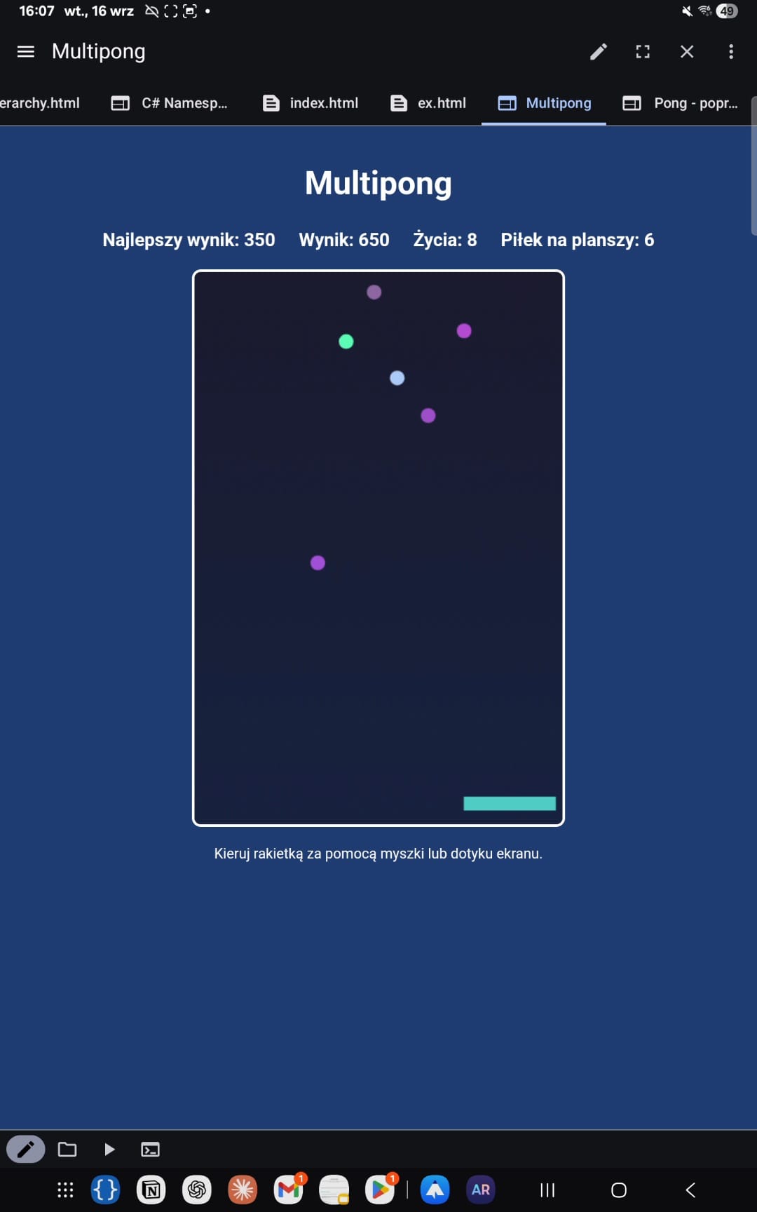 Multipong JS