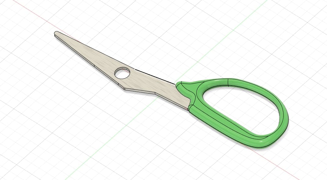 Dzień drugi - nożyczki i kostka