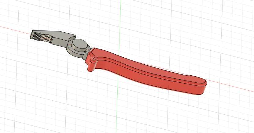 Poprawione kombinerki (element mocujący)