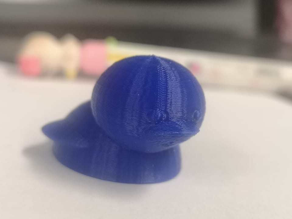 Pierwszy model 3D - kaczuszka :)