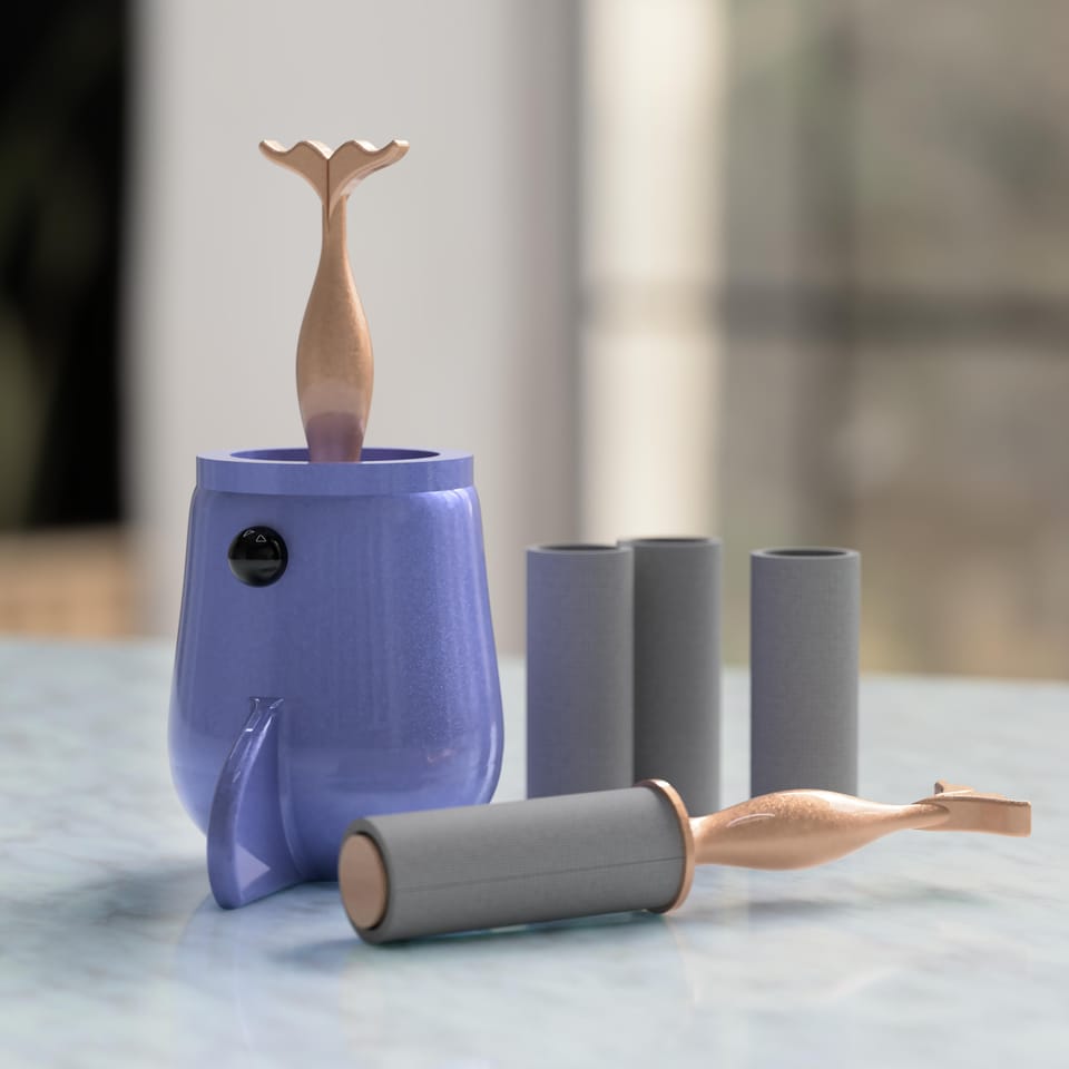 AD Fusion - zadanie domowe - rolka do ubrań ze stojakiem