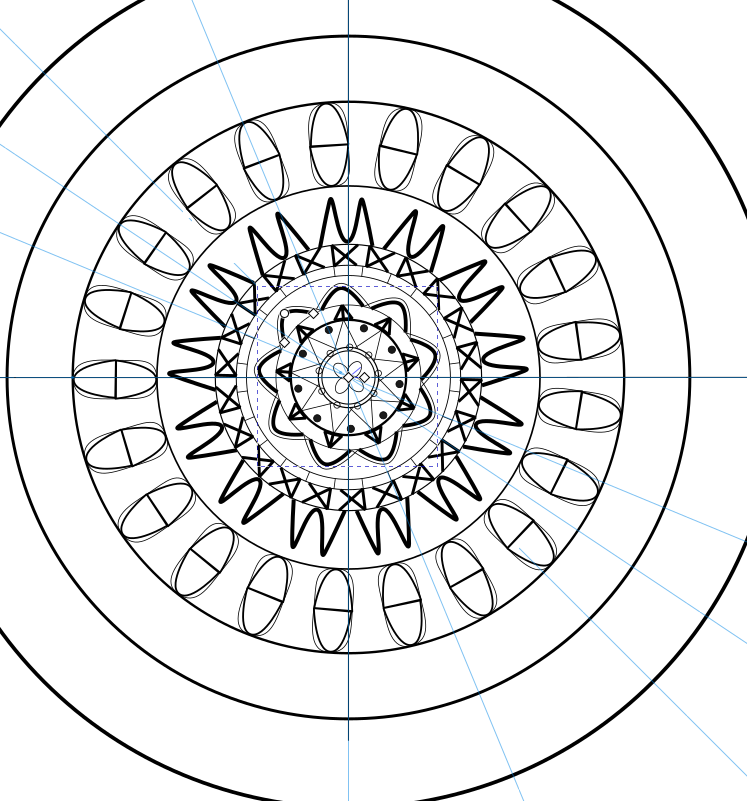 Mandala  zadanie domowe 2d